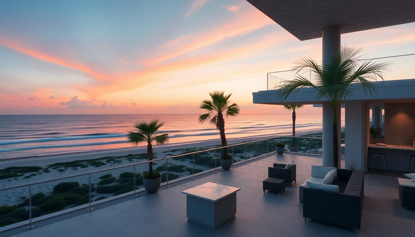 Stunning beachfront Airbnb houses for sale, showcasing modern design and ocean views.