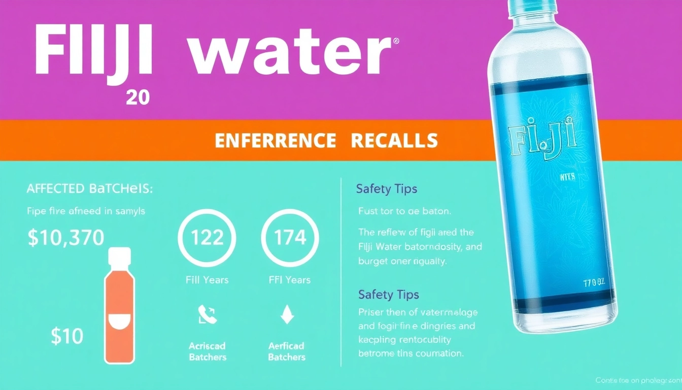 Highlighting key details of the fiji water recall 2024, including affected batches and safety guidelines.