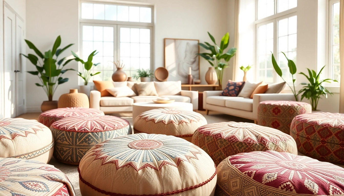 Shop unique cactus silk poufs at https://labboho.com/collections/cactus-silk-poufs with intricate craftsmanship.