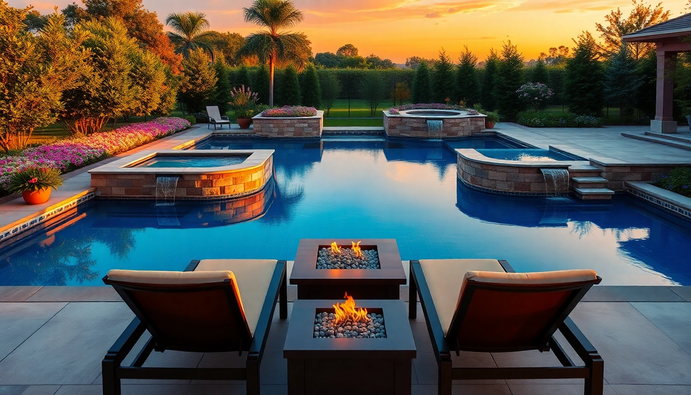 Revamp your backyard with a stunning custom pool featuring an infinity edge and waterfall.