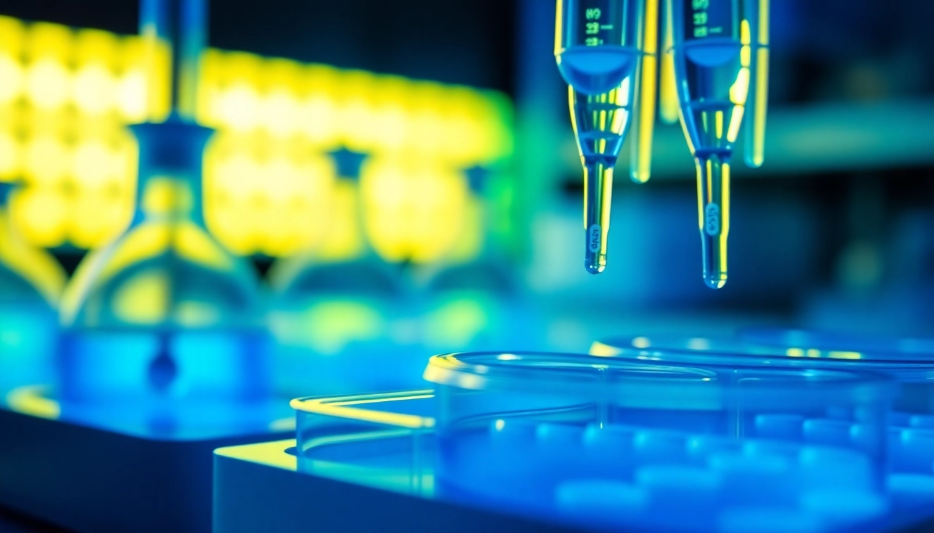 All check for the effectiveness of TeSR™ Feeder-Free Media in a laboratory setting with vibrant blue and green hues.