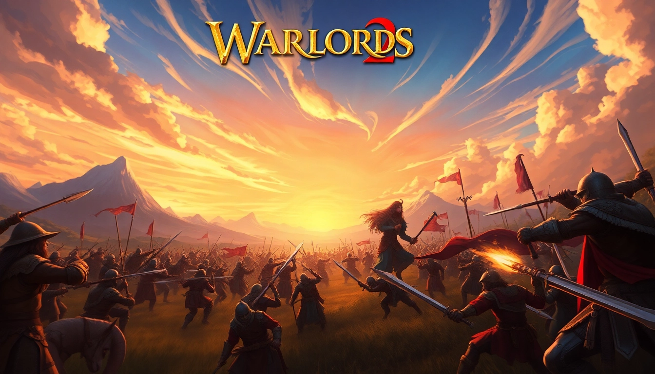 Engage in thrilling combat action in Warlords 2 with mythical soldiers battling for victory.