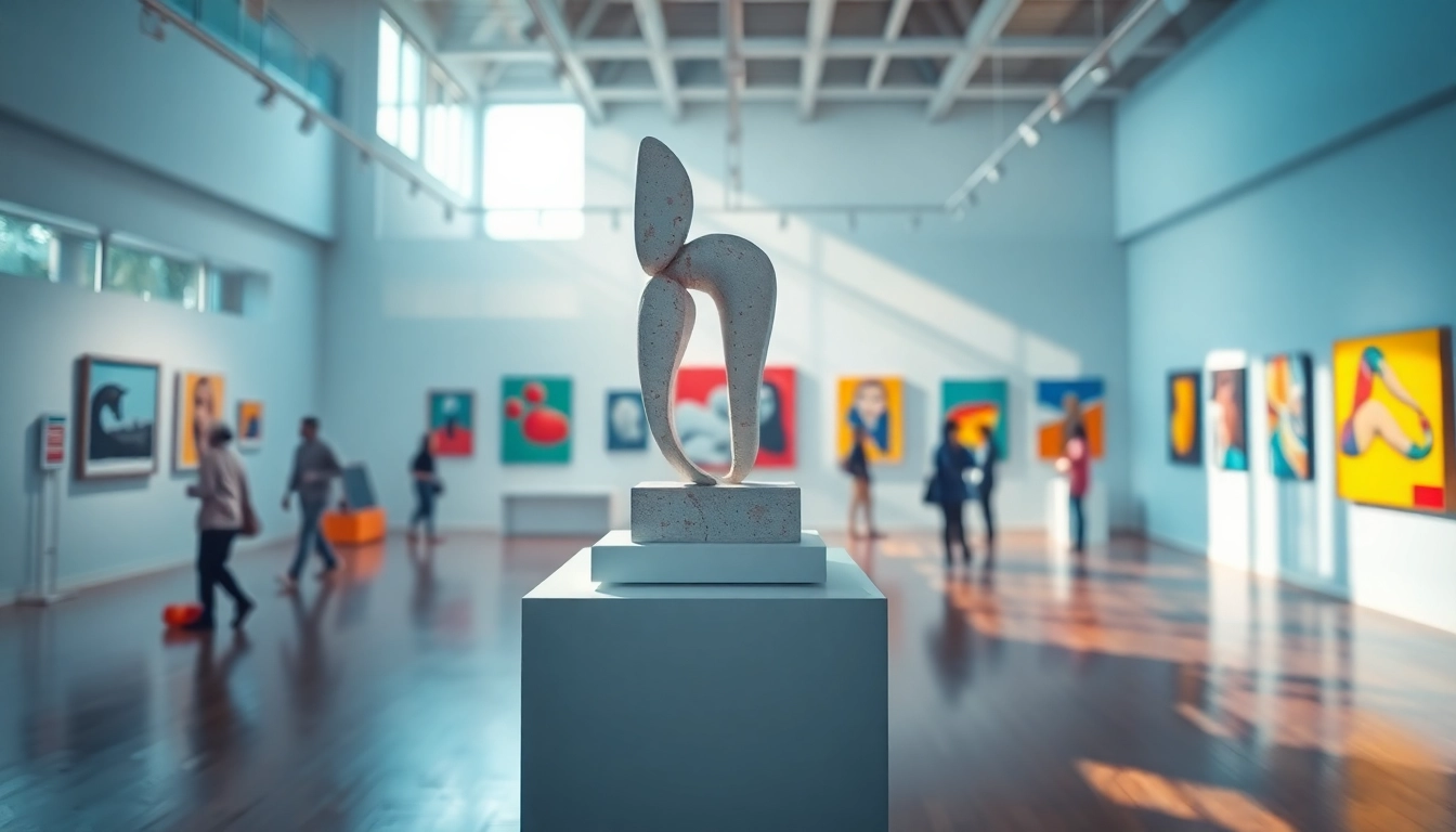 Explore contemporary designs in lieu gallery showcasing vibrant art and dynamic exhibitions.