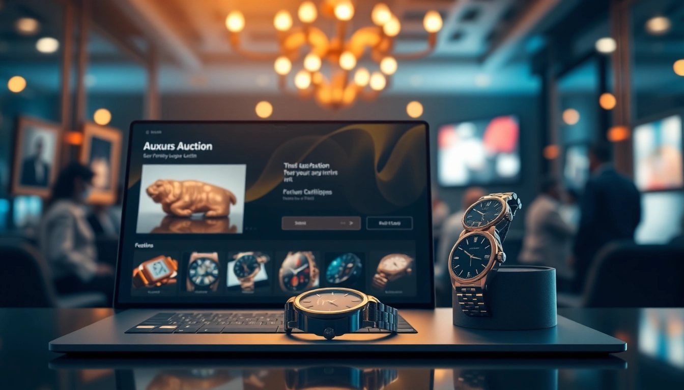 Engaging auction experience on https://www.avtales.com showcasing luxury collectibles and user-friendly interface.