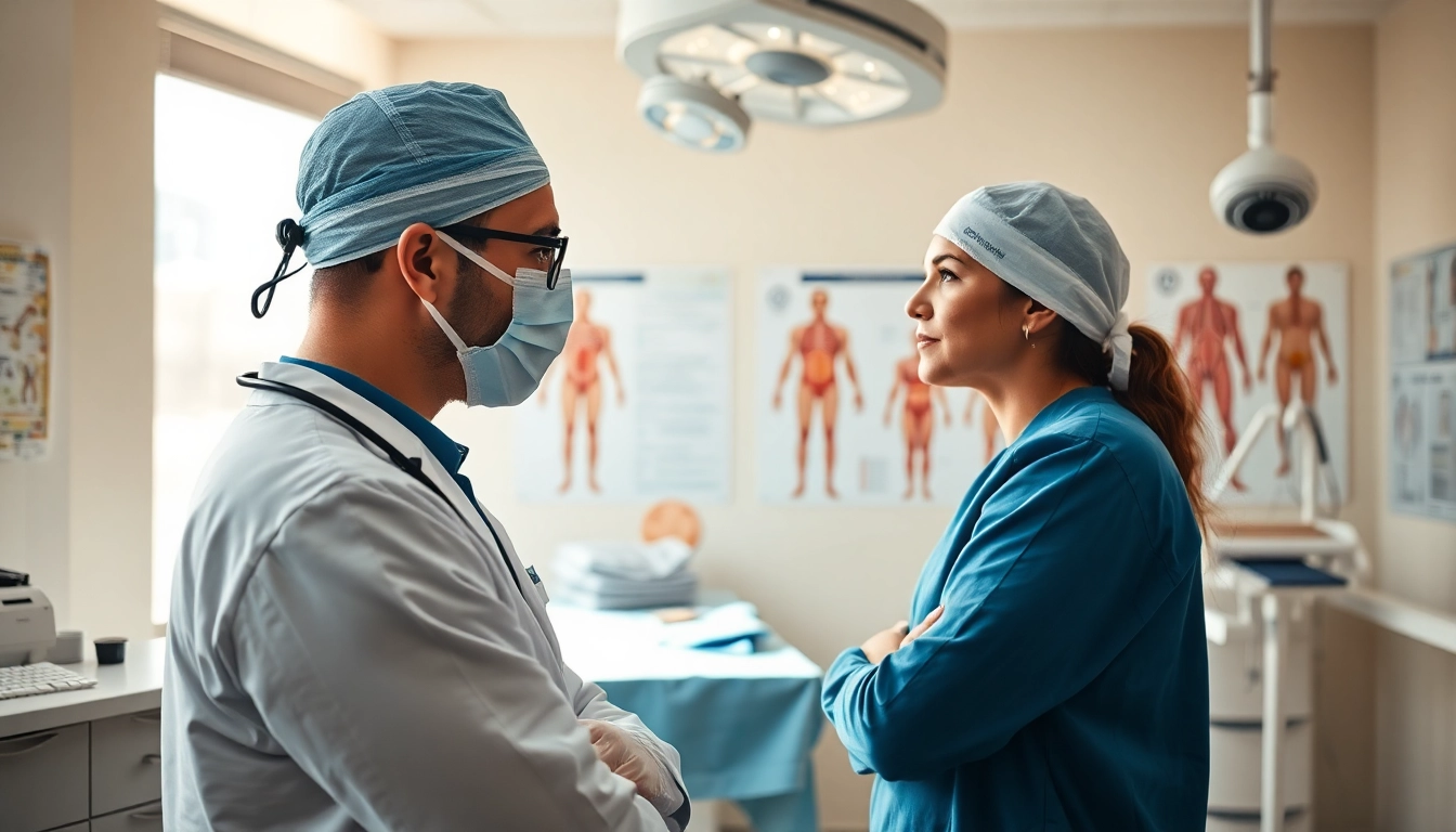 Schönheitschirurgie Braunschweig: Professionelles Beratungsgespräch in einer modernen Klinik.